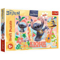 Puzzle 100 - Stitch ja sõbrad tegutsemas - Disney Trefl 16495