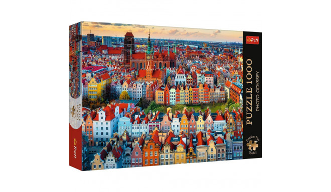 Puzzle - 1000 Premium Plus - vaade Gdańskile - Poola - Trefl 10856