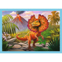 Puzzle - 4w1 - erakordsed dinosaurused - Trefl 34609