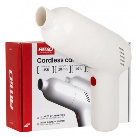 Juhtmevaba aut tolmuimeja 40w 4,5kpa usb-c vc-07 hepa amio-04415