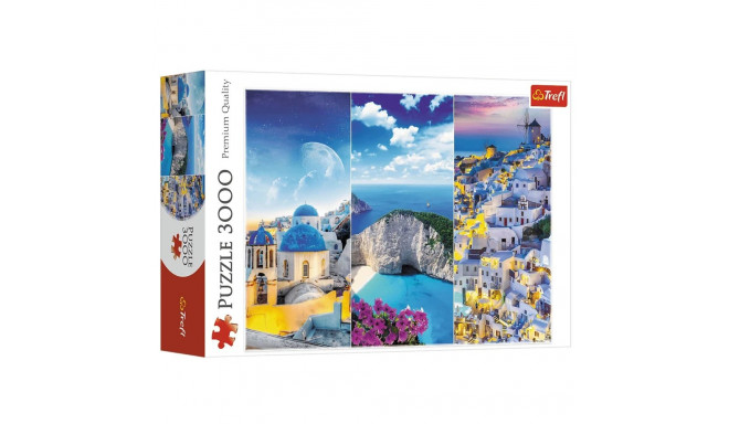 Puzzle - 3000 - kreeka puhkus - Trefl 33073