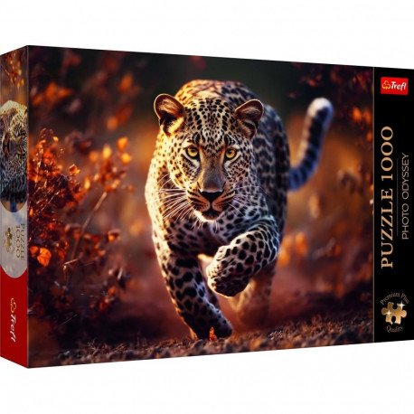 Pusle 1000 Premium Plus - Photo Odyssey: metsik leopard - Trefl 10818