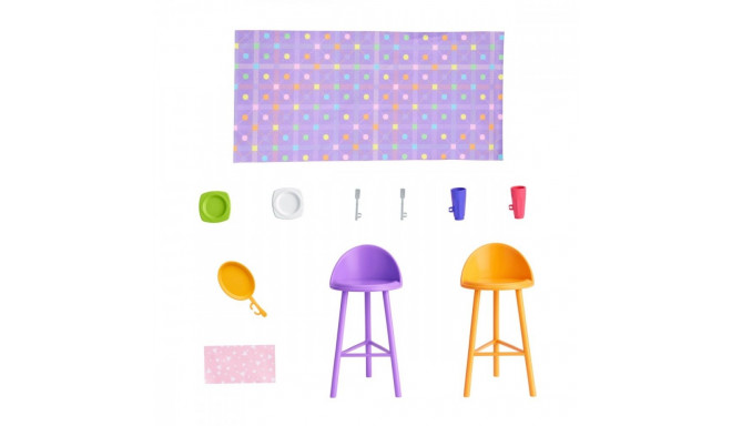 Zestaw nukk barbie hubane maja