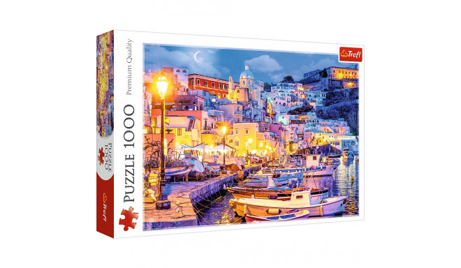 Puzzle - 1000 - Procida saar öösel - Itaalia - Trefl 10794