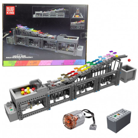 Konstruktsioonklotsid kuulirada elektrimootoriga 1038 tk