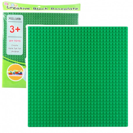 alusplaat klotsidele 25,5x25,5cm, heleroheline