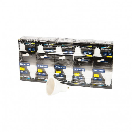 LED-pirn 87-438# GU10 8W 230V 10tk, neutraalvalge