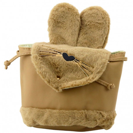 plüüšist laste seljakott reguleeritav rihm beež 22cm 4L