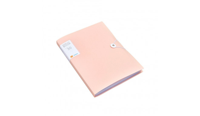 plastikust kaust kummiga 30 tk roosa A4