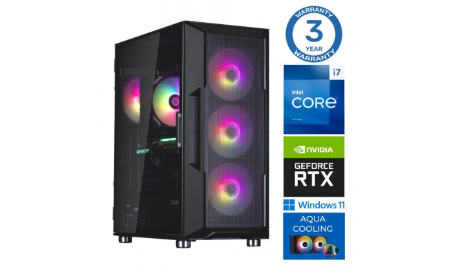 INTOP AQUA i7-14700F 64GB DDR5 2TB SSD M.2 NVME+2TB RTX5050 8GB WIN11