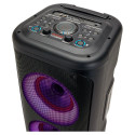 Party Trolley Speaker 350W (40W RMS) with Hyperbass, Karaoke & Disco Lightning