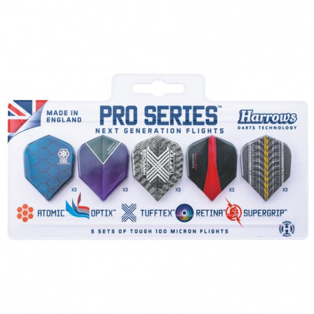 Darts flights HARROWS PRO SERIES 5x3pcs