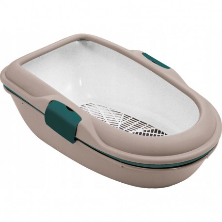 Zolux Furba litter box with strainer 39x59x22 Brown-green 590012TAU