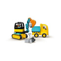 Building Blocks - LEGO DUPLO 10931 Truck and Crawler Excavator