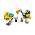 Building Blocks - LEGO DUPLO 10931 Truck and Crawler Excavator