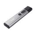 Presentation Remote - Trust Kazun Wireless Presenter with Red Laser Pointer, 10m Range, Aluminium, B