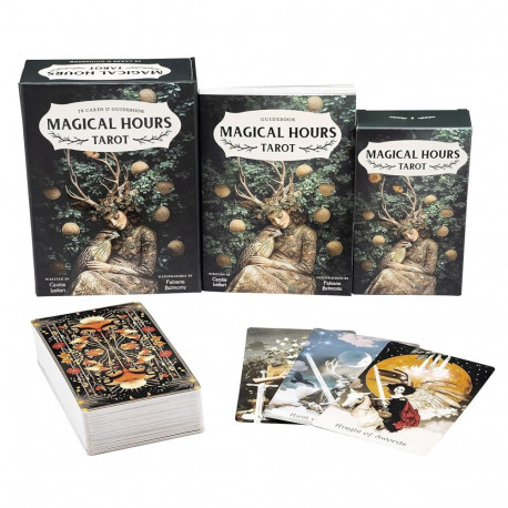 - Tarot Cards - Magical Hours Tarot 78 Cards with Guidebook 12x16.2x5.8 cm