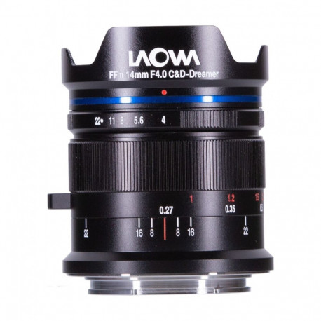 Camera Lens - Laowa 14mm f/4.0 FF RL Zero-D 114° Angle of View 228g