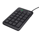 Numeric Keypad - Trust 22221 USB Black