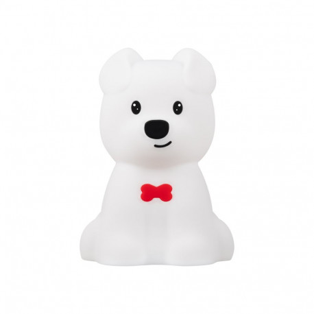 Night Light - Redleaf Silly Dog Silicone LED Lamp 1200 mAh Remote Control