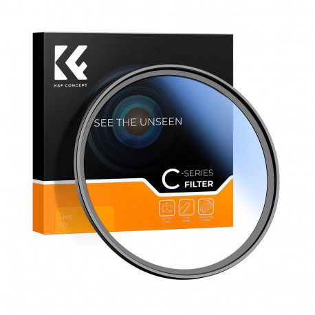 Camera Filter - K&F Concept Nano-C HMC UV 82mm Ultra-Thin Frame