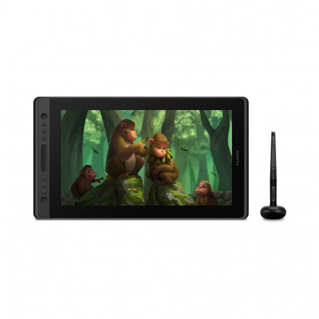 Graphic Tablet - HUION Kamvas Pro 16 15.6" 1920x1080 8192 Levels USB Black