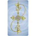 Tarot Card Deck - Fairy Tale Taro 78 Cards Illustrated Guide 8x14x4.5 cm