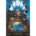 Oracle Deck - Blue Angel Moon Temple Oracle 44 Cards 256-Page Guide