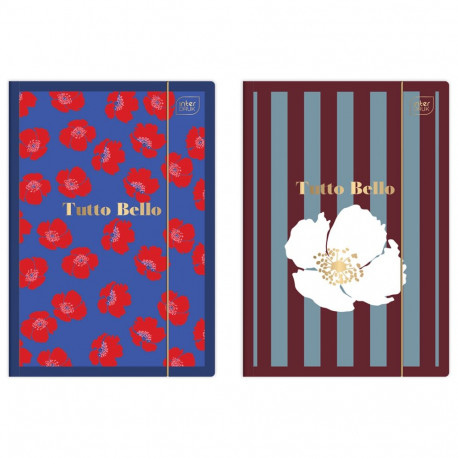 Kummiga Mapp A4 Tutto Bello, assortii, Interdruk