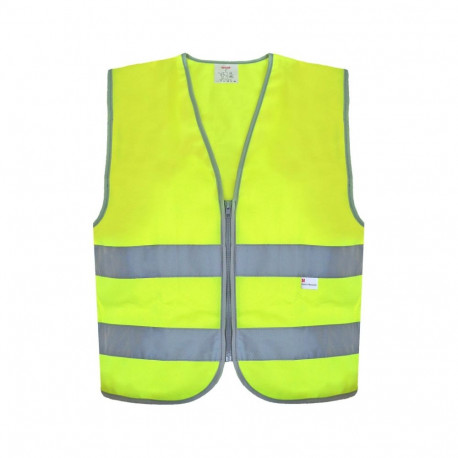 Helkurvest -kollane lastele 3-6 aastastele, lukuga