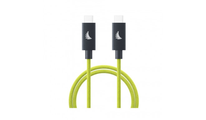 Angelbird Cable I USB-C 4.0 I Solid Flex Cable I Lime I 32 cm