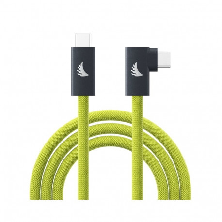 Angelbird Cable I USB-C 3.2 I Solid Flex Tether Cable Right-Angle I Lime I 4,5 m