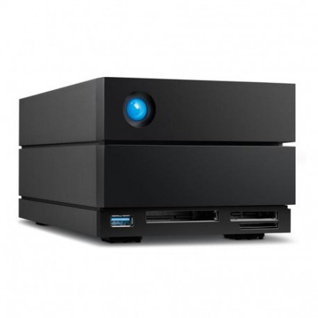 LaCie 2BIG DOCK disk array 36 TB Desktop Black