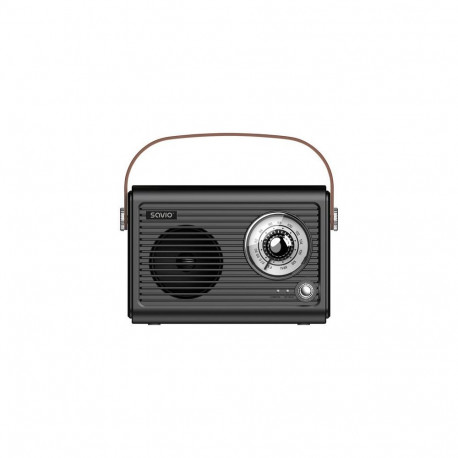 Savio RS-01 radio Portable Analog Black
