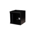 Equip EWM-06-3030-B rack cabinet 6U Wall mounted rack Black