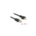 DeLOCK 85672 networking cable Black 10 m Cat6 S/FTP (S-STP)