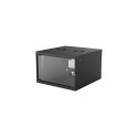 Intellinet 19&quot; Network Cabinet - Wall Mount (Basic), 6U, 560mm Deep, Black, Flatpack, Max 5