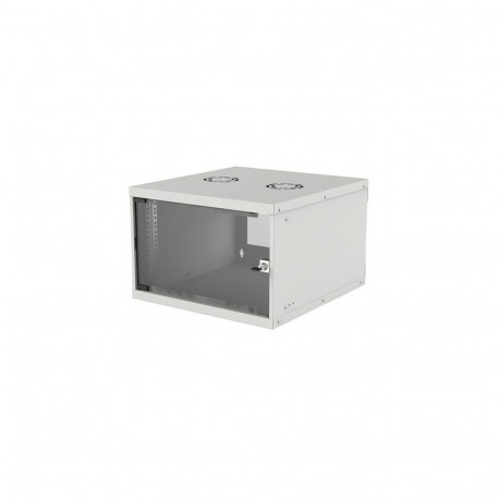Intellinet 19" Network Cabinet - Wall Mount (Basic), 6U, 400mm Deep, Grey, Flatpack, Max 50kg, 
