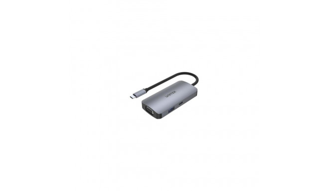 UNITEK P5 Trio USB 3.2 Gen 1 (3.1 Gen 1) Type-C Grey