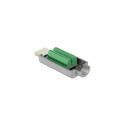 DeLOCK HDMI-A male to Terminal Block with Metal housing