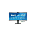 iiyama ProLite 34’’ VA UWQHD curved monitor with a built-in Windows Hello camera and microphone, USB