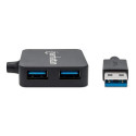 Manhattan USB-A 4-Port Hub, 4x USB-A Ports, 5 Gbps (USB 3.2 Gen1 aka USB 3.0), Bus Power, Fast charg Manhattan USB-A 4-Port Hub, 4x USB-A Ports, 5 Gbps (USB 3.2 Gen1 aka USB 3.0), Bus Power, Fast charg