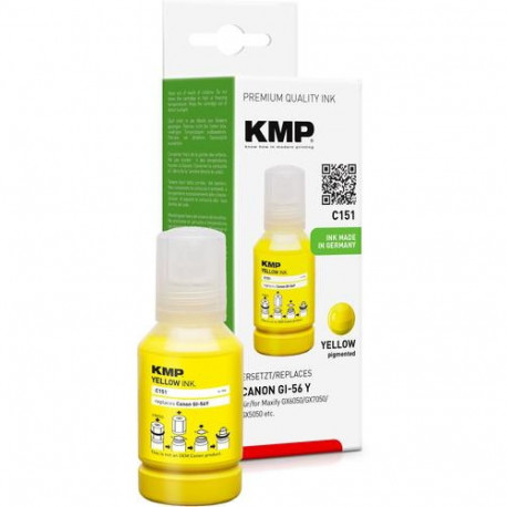 KMP 1584,0009 ink cartridge 1 pc(s) Compatible Yellow