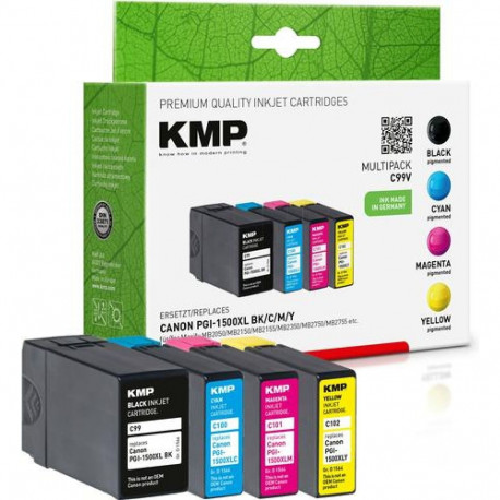 KMP C99V ink cartridge Black, Cyan, Magenta, Yellow