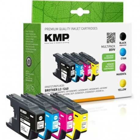 KMP 1524,4805 ink cartridge 4 pc(s) Compatible Black, Cyan, Magenta, Yellow