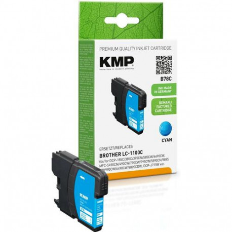 KMP B78C ink cartridge 1 pc(s) Compatible Cyan