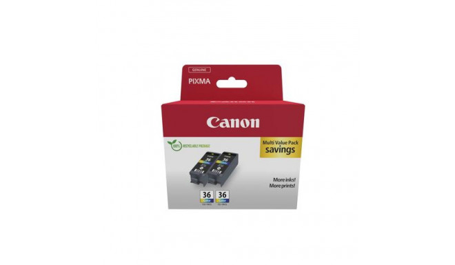 Canon 1511B025 ink cartridge 2 pc(s) Original Black, Cyan, Magenta, Yellow