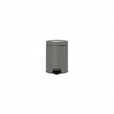Brabantia 126284 trash can 5 L Round Plastic Grey