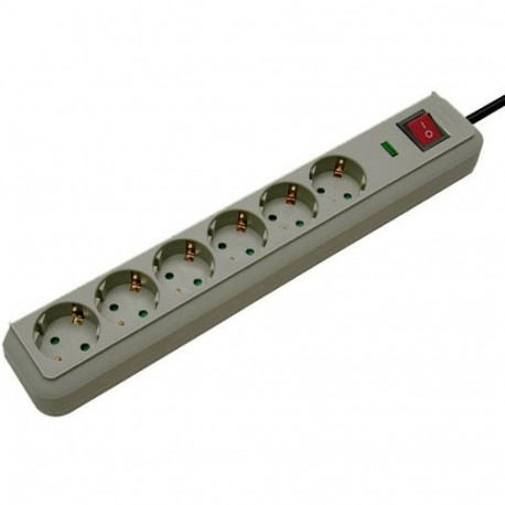 Brennenstuhl 1159750015 surge protector Grey 6 AC outlet(s) 1.5 m