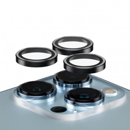 PanzerGlass ® Hoops® Camera Lens Protector Black for iPhone 13 Pro | 13 Pro Max